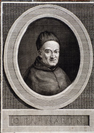 Portrait of Giovanni Battista Martini, Italian Composer and Music Theorist by Italian School